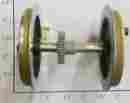 1000-3 Lgb G Scale Wheel Axle Set W Drive Rod Pin 1000-3 Lgb G Scale Wheel Axle Set W Drive Rod Pin