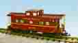 R12163 12163 Scale Outdoor Railroading Usa Trains G Center Cupola Caboose Lehigh Valley