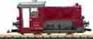 23930 L.g.b Lgb Diesel Switcher W Open Cab-dcc Eqpd German Fed Rr Red Gray