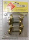 29111g Brass Wheels Set Pair