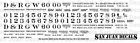 Sjd335 2n3 Decal Flat Series Model 1 Railroad 6000 Wood Set Car 30 Rgw