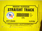 Art-30900 30900 Aristocraft Ft Straight Brass Track Scale Plus