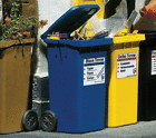 333206 Pola Scale Garbage Bins Blue Kit Ships From Usa