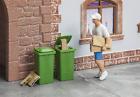 333224 Pola Scale Green Garbage Refuse Bins Kit Two In Package