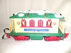 380di New Bright Ltd Dillards Trimmings Lighted Reindeer Stable Train Car