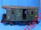 4034 Lgb 3019 Lighted Postal Wagon With Metal Wheels