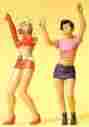 590-45147 45147 Preiser G Scale 1 22.5 Pop Star With Fan 2 Bn