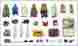 45223 Preiser G Scale 1 22.5 Clothes Vests Bags Bn