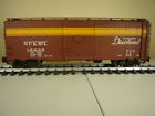 46082s Aristocraft Scale Nc Stl Dixie Land Road Whls Box Car