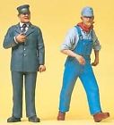 590-45132 Preiser Scale Us Railway Personnel Bn