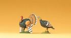 590-47089 Preiser Scale Turkeys Tom Hen 4041032470894