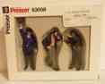 63058 Figures Scale Conductor Smoking Railway Workers Preiser
