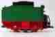 69206 Lgb Lehmann Gross Bahn Trains Red Green Powered Coal Tender Original Box