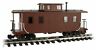 0228992 93804 Bachmann Wood Caboose Ready To Run Painted Unlet 022899938042