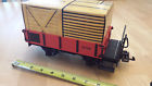 92781 94705 Lgb Scale Gauge Train Car Red Gondola From Set Nice