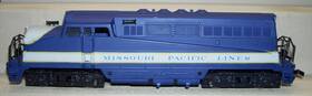 5040-d Ahm Ho Missouri Pacific Emd Bl-2 Diesel Locomotive Very Good Overall Condition