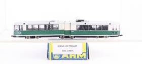 5302-2 Ahm Ho Scale Mbta Boeing Lrv Trolley Excellent Condition Runs Well 5302-2 Ahm Ho Scale Mbta Boeing Lrv Trolley Excellent Condition Runs Well