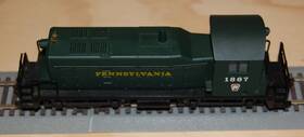 5014d Ahm/rivarossi Ho Scale Emd Sw-1 Pennsylvania Diesel Locomotive #1867 Tested