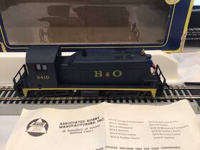5016-02 Ahm/rivarossi Lnib Looks Nos Ho Vintage #5016-02 Baltimore And Ohio Emd Sw-1 Diesel Loco