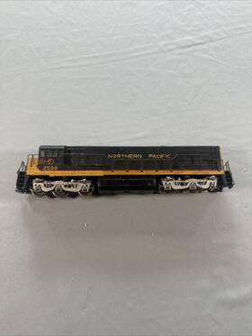Ahm/rivarossi 5054-c Ho Northern Pacific Ge U25c Diesel Dummy Locomotive #2500 B8