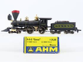 5067 Ahm/rivarossi Ho Scale V&t Virginia And Truckee 4-4-0 Steam Locomotive Inch Genoa