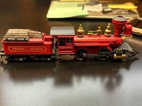 5072-04 Ahm/rivarossi Ho Locomotive Western And Atlantic 2-4-0 Bowker #21