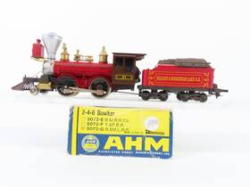 5072-g Ahm/rivarossi Ho Scale B&ml Belfast And Moosehead Lake 4-4-0 Steam Locomotive #21 5072-g Ahm/rivarossi Ho Scale B&ml Belfast And Moosehead Lake 4-4-0 Steam Locomotive #21