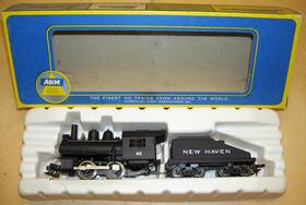 5079-c Ahm/rivarossi Ho New Haven 0-4-0 Switcher Locomotive #96 Ln In Original Box