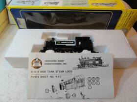 5148f Ahm/rivarossi 5128f Ho 0-6-0 Side Tank Steam Loco Herereules Powder Co. Ob &p