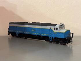 5150-f Ahm/rivarossi Ho Scale Baltimore And Ohio B&o Fp45 #6610 Diesel Locomotive
