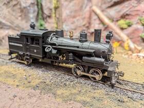 5168-c Ahm/rivarossi Ho Scale Pacific Lumber Co. 2-truck Heisler Steam #4