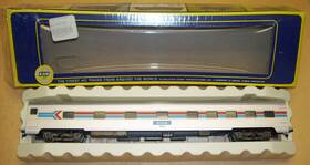 6401-am Ahm/rivarossi Ho Amtrak 1930s Smoothside Sleeper #461 Excellent In Box