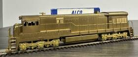 U-33c Alco Models D-137 Ho Brass #d-137 Ge Diesel Loco - Unpainted Used And Tarnished