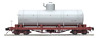 Am2208-01 Accucraft Ams Tank Car Silver Data Only Narrow Gauge Nib