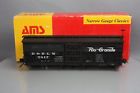 Am31-221 Ams Scale Denver Rio Grande Western Stock Car Metal Wheels