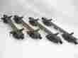 Am32-16xx Accucraft 4 G-scale 1 20.3 Short Logging Skeleton Cars Weathered Metal Plastic