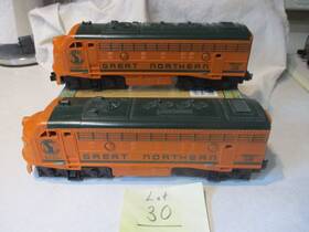 American Flyer 21207 21207-1 Great Northern A Locos As Is 1960s S Gauge