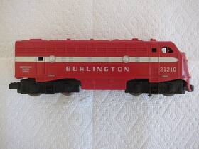 21210 American Flyer S Gauge Burlington F-9 Diesel Beautiful 13.95 Ship