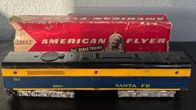 21910-1 American Flyer Vintage S Santa Fe Pa B-unit Diesel