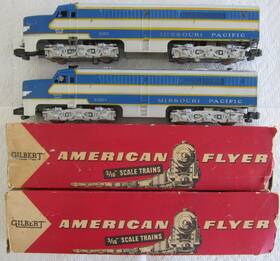 21922-1 American Flyer 21922 S Mp Ultra Rare Metal Steps 1959 Orig Boxes-nice