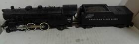 302ac American Flyer Vintage #302ac S Gauge Metal 4-4-2 Loco Tender Serviced Runs
