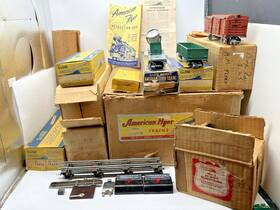 5107w American Flyer S Gauge Boxed Diesel Freight Set With 360 364 731 636