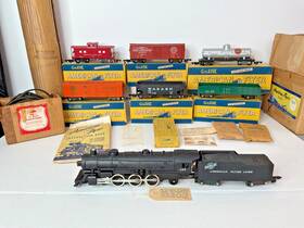 5323-t American Flyer Vintage Inch The Mountaineer Locomotive Freight Set Tested