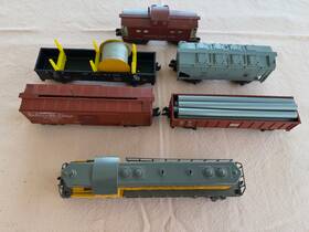American Flyer 5625t Union Pacific Diesel Freight Set From 1956