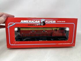 6-48016 American Flyer S Scale Christmas Gp-20 Diesel Engine #1225 Ex/box