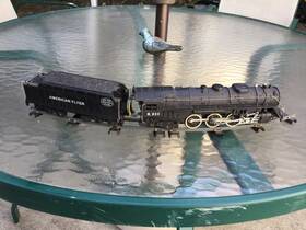 K325 American Flyer Vintage S New York Central 4-6-4 Steam Locomotive And Tender