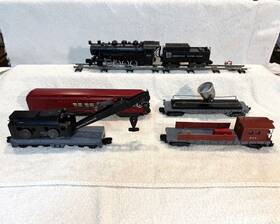 W5440t American Flyer K5440t 343 0-8-0 Switcher Nickel Plate Rr And Set - Refurbished