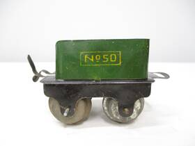 American Flyer No-50 Hummer No 50 Tender Green Litho 4w Prewar O Gauge X8246