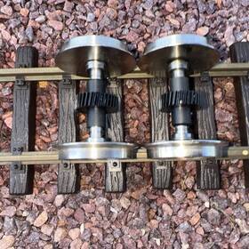 Rs-545sh-2860 American Mainline Aml Gp60 Locomotive Wheels Lot Of 2- Used