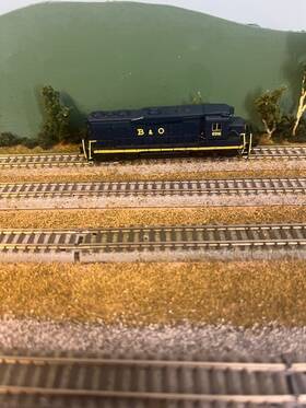 62109-3 American Z Line Azl Scale Emd Gp30 B&o Rr Diesel #6916